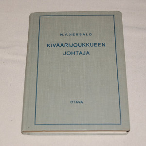 N.V. Hersalo Kiväärijoukkueen johtaja